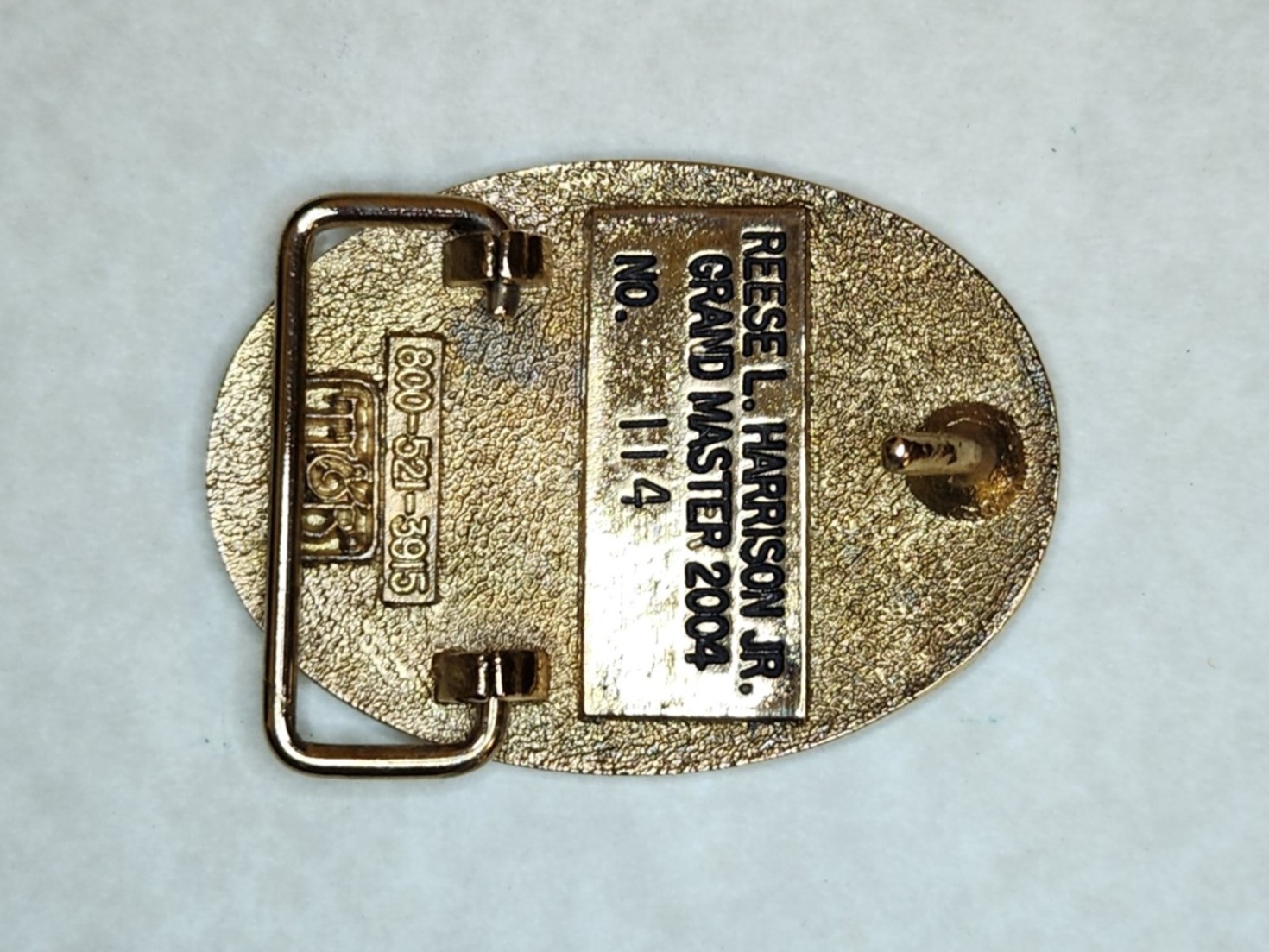 [Buckle Pic Missing] (Click here)